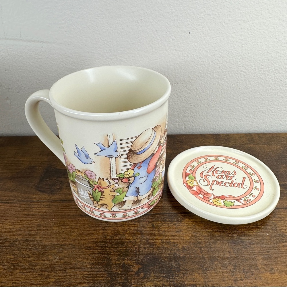 Vintage Watkins Country Kids Collectors Mugs "Dads Are Best" & "Moms Are Special - Picture 5 of 9